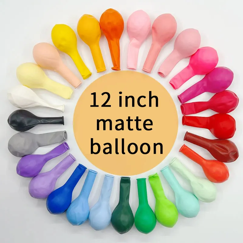 12 လက်မ Matte Balloon