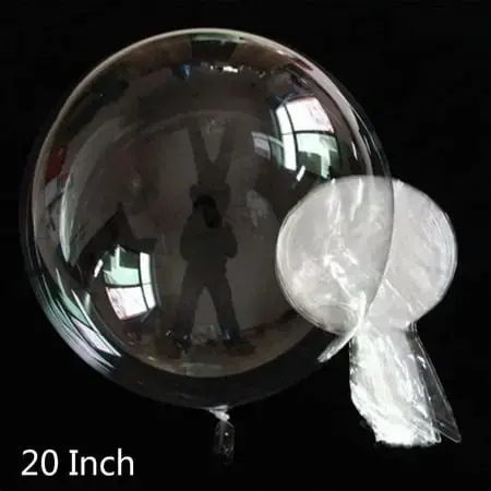 20 လက်မ Clear Bobo Balloons