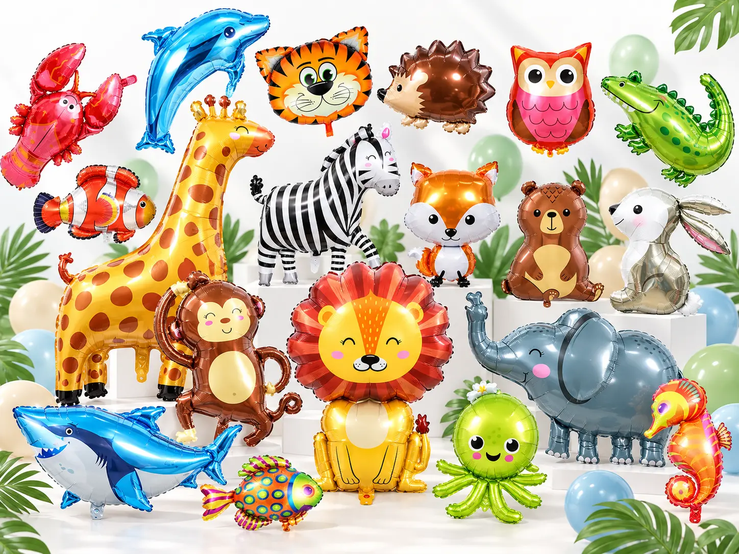 Animal Foil Balloons တွေကို ဘယ်လိုဖောင်းအောင်လုပ်ရမလဲ သိလား။