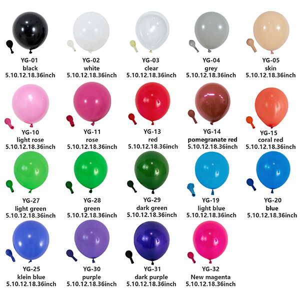 လက်လီစတိုးဆိုင်များအတွက် Matte Latex Balloon Color Packs များကို ဘယ်လိုစီစဉ်မလဲ။