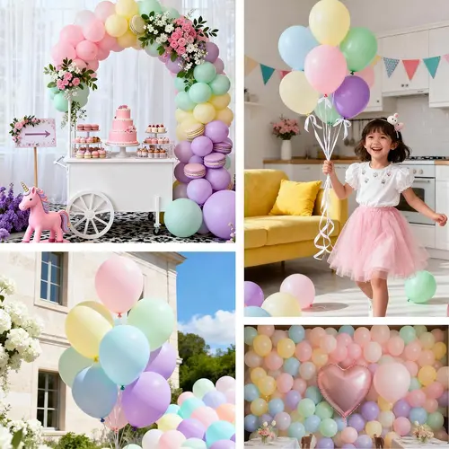 Macaroon Party Balloons