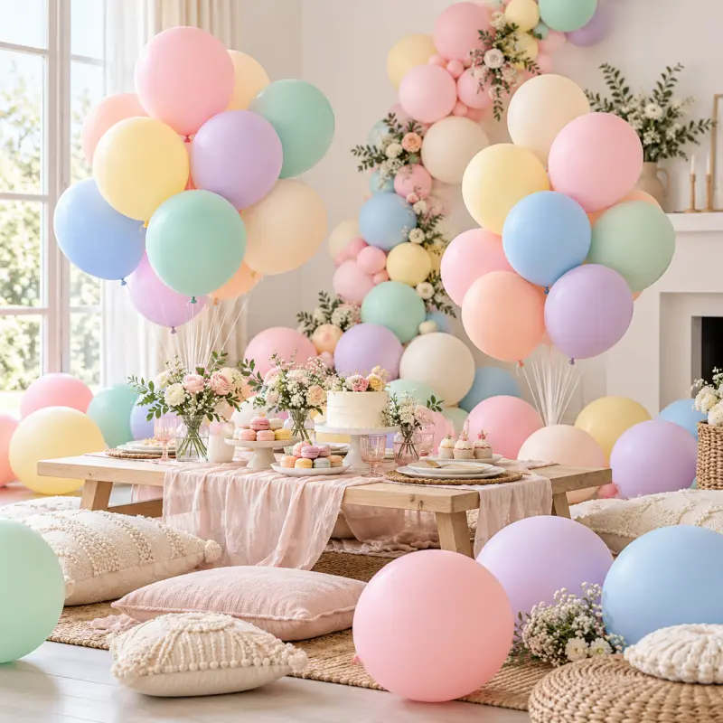 ၃၆ လက်မ Macaron Latex Balloons ၃၆ လက်မ Macaron Latex Balloons