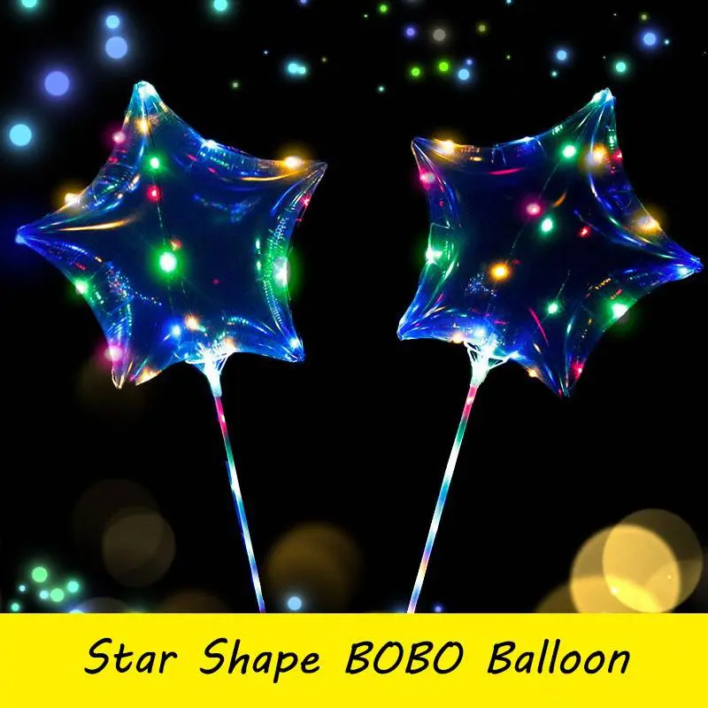 ကြယ်ပုံသဏ္ဍာန် Bobo Balloons ကြယ်ပုံသဏ္ဍာန် Bobo Balloons