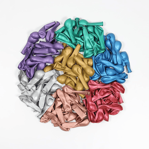 5 လက်မ Metallic Latex Balloon