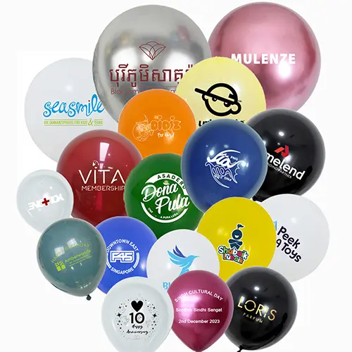 Balloon Logo ပုံနှိပ်ခြင်း။