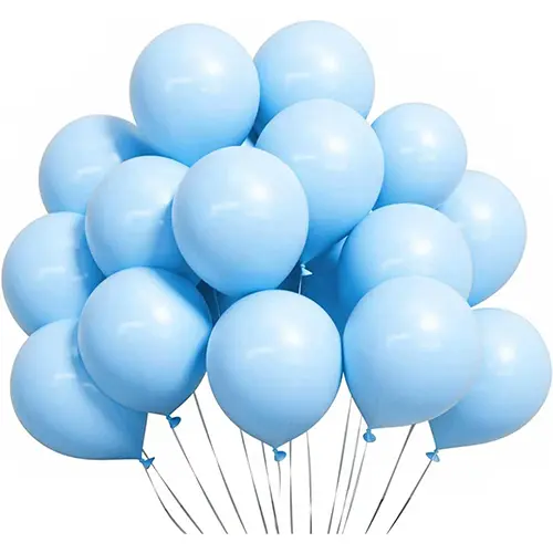 အပြာရောင် Macaron Balloons