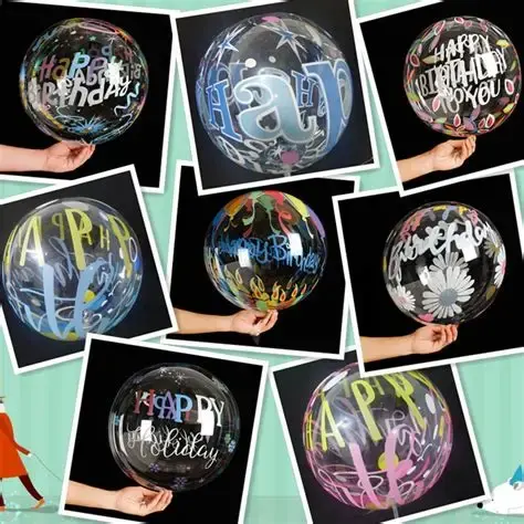 စိတ်ကြိုက် Bobo Balloon အရောင်များနှင့် ပွင့်လင်းမြင်သာမှု