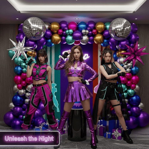 ဒစ္စကိုမီးပုံးပျံခုံးအစုံ