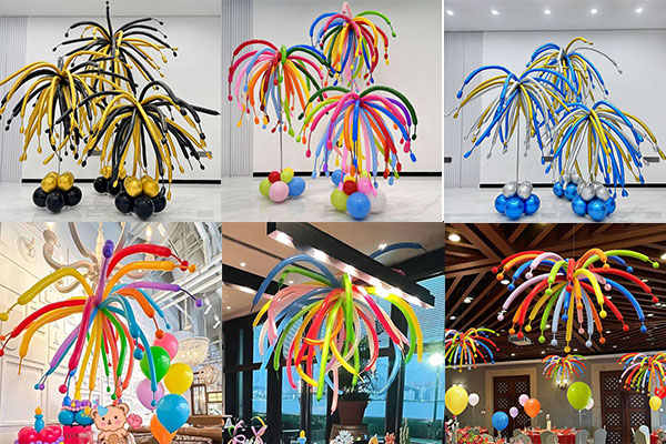 Fireworks Modeling Balloons