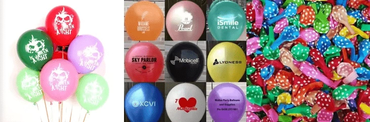 Screen printing balloon