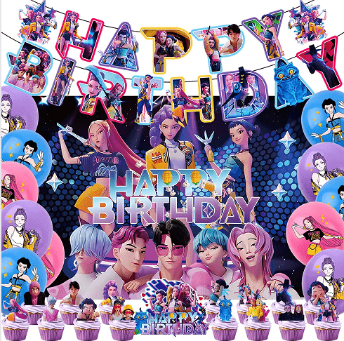 K-Pop Demon မုဆိုးပါတီအလှဆင် Set