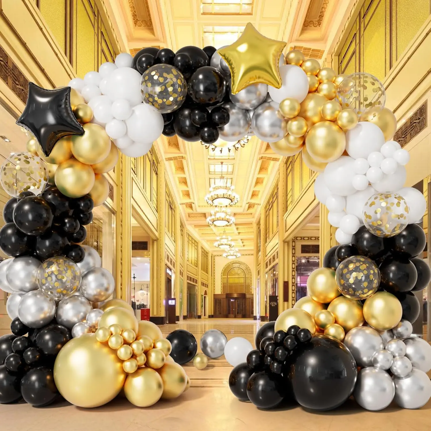 နှစ်သစ်ကူး Balloon Garland Arch Kits