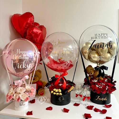 Valentine's Day ဘိုဘိုမီးပုံးပျံ